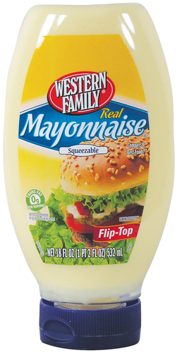 slide 1 of 1, Western Family Mayonnaise, 18 oz