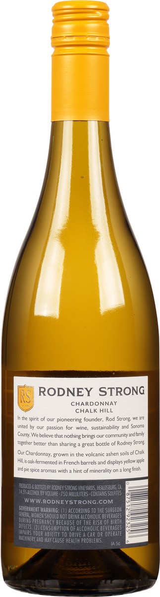 slide 4 of 9, Rodney Strong Vineyards Chardonnay Chalk Hill, 750 ml