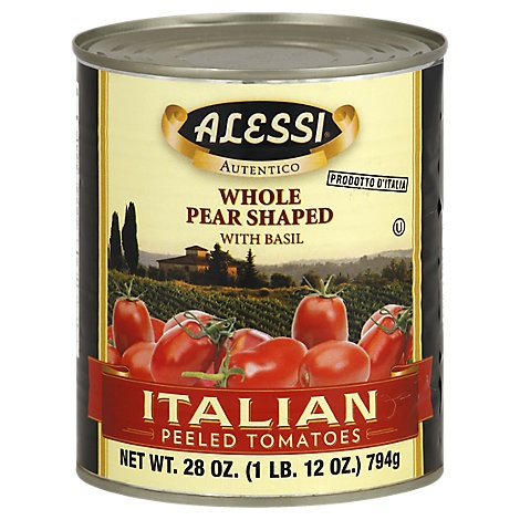 slide 1 of 1, Alessi Tomatoes Peeled Italian, 28 oz