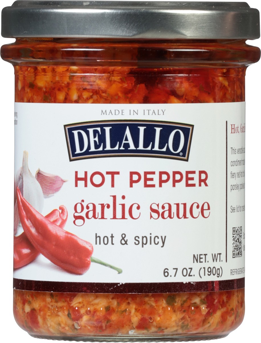 slide 10 of 13, DeLallo Hot Pepper Garlic Sauce, 6.7 oz