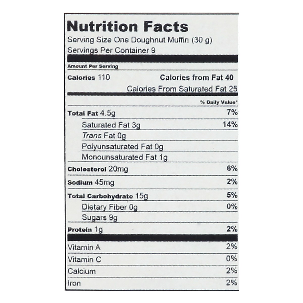 slide 8 of 8, BisouSweet Maple Apple Doughnut Muffins 9 oz, 9 oz