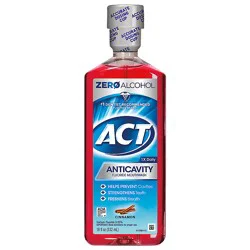ACT Anticavity Fluoride Cinnamon Mouth Rinse