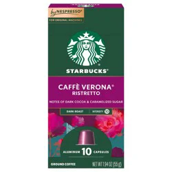 Starbucks by Nespresso Original Line Caffe Verona 10 ct