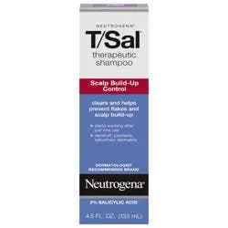 Neutrogena T/Sal Shampoo Scalp Build-Up Control, 4.5 Fl. Oz