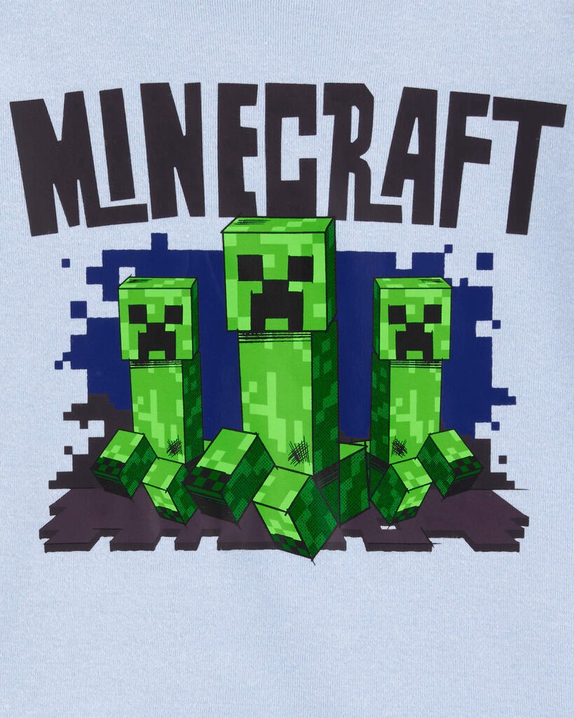 slide 2 of 2, Carter's Kid Minecraft Print Jersey 2-Piece Pajamas Multi 14, 1 ct
