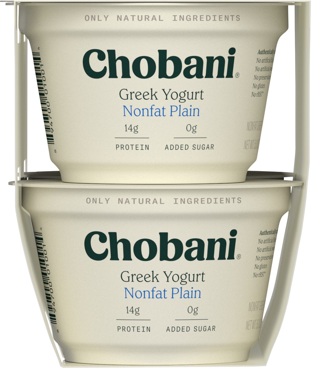 slide 7 of 9, Chobani Greek Yogurt Plain, 