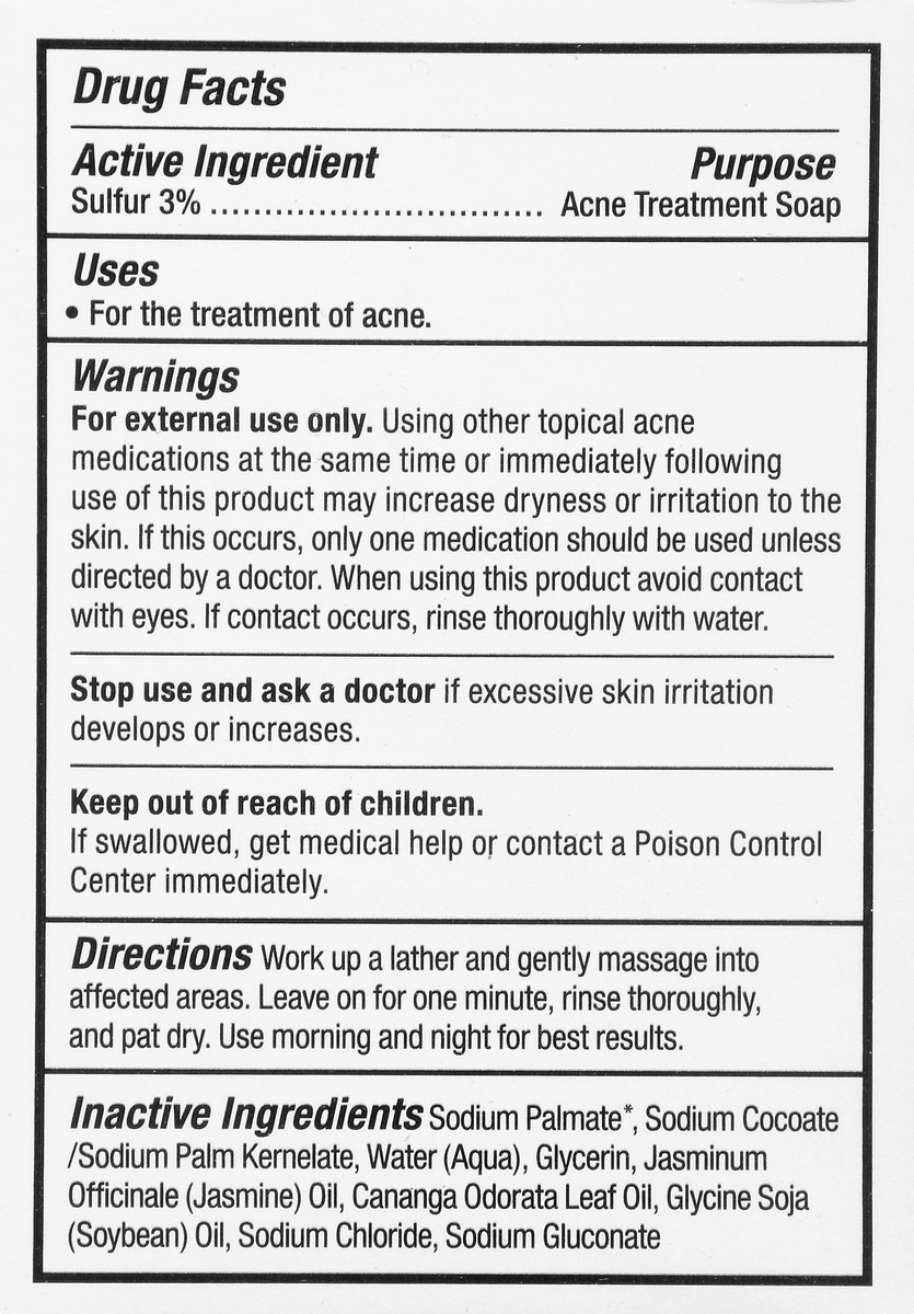 slide 5 of 9, The Grandpa Soap Co. Thylox Acne Treatment Face & Body Bar Soap 3.25 oz, 3.25 oz
