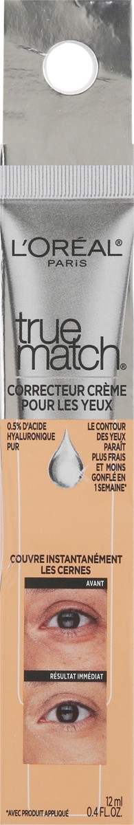 slide 4 of 9, L'Oréal L'Oreal Paris True Match Eye Cream in a Concealer with Hyaluronic Acid - Medium N5-6 - 0.4 fl oz, 0.4 oz