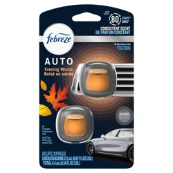 Febreze Auto Evening Woods Car Air Freshener