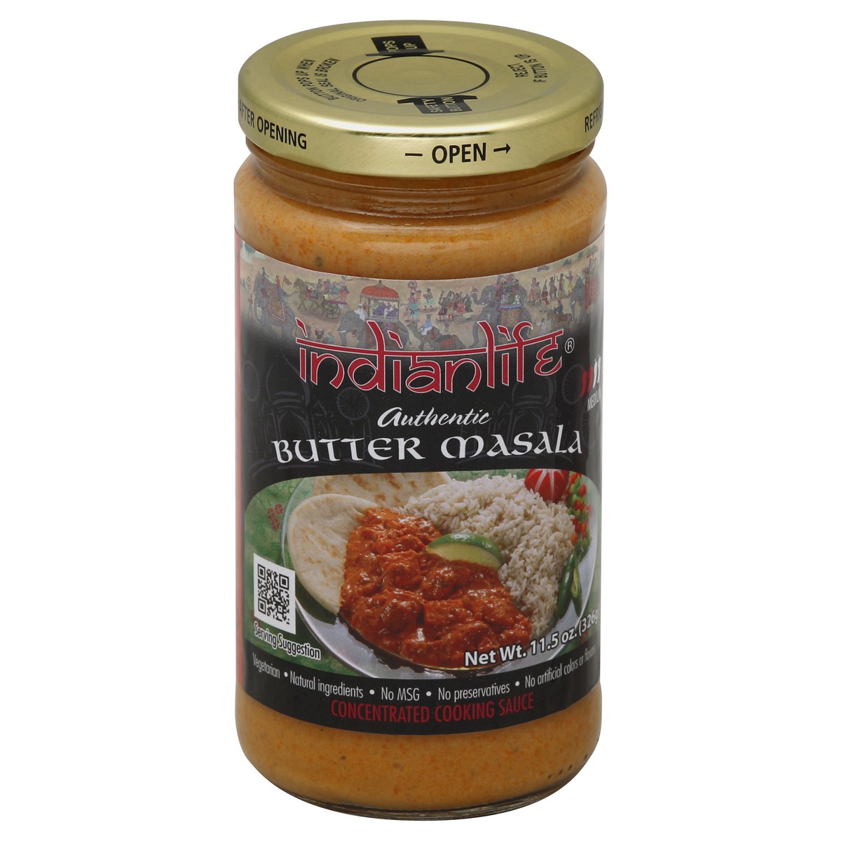 slide 2 of 2, Indianlife Cooking Sauce 11.5 oz, 11.5 oz