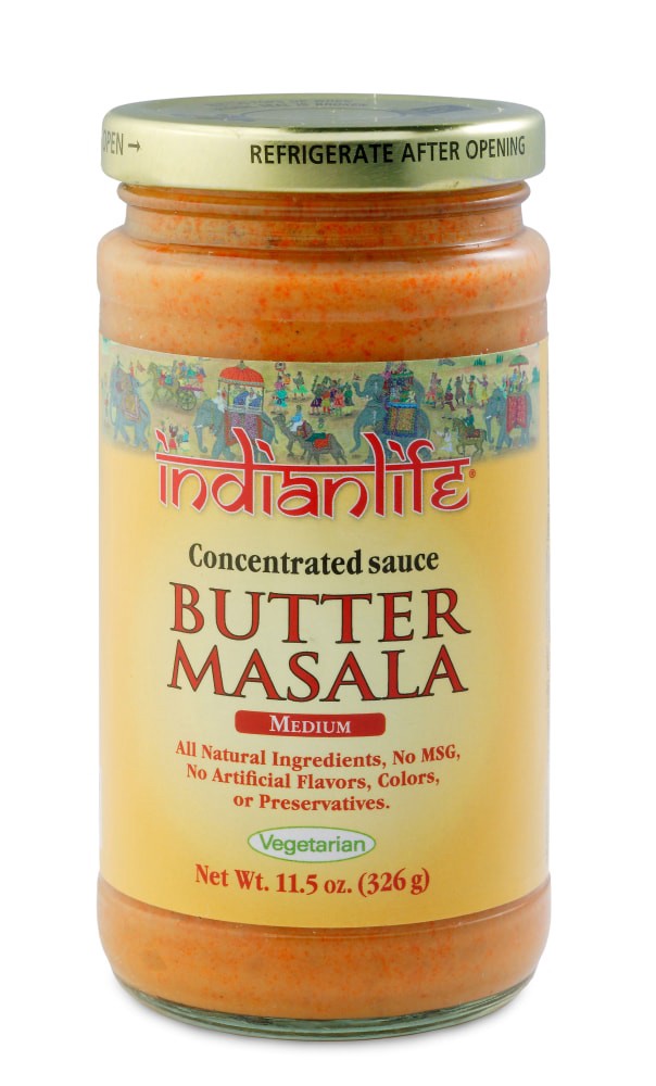 slide 1 of 2, Indianlife Authentic Butter Masala, 11.5 oz
