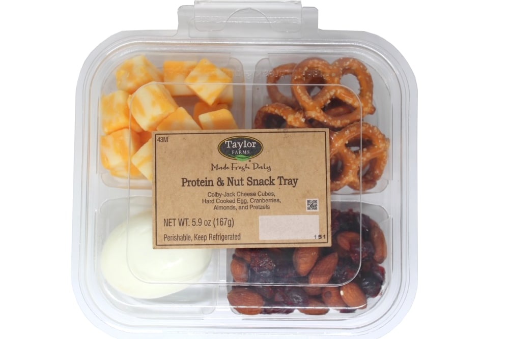 slide 2 of 4, Taylor Farms Protein & Nut Snack Tray, 5.9 oz