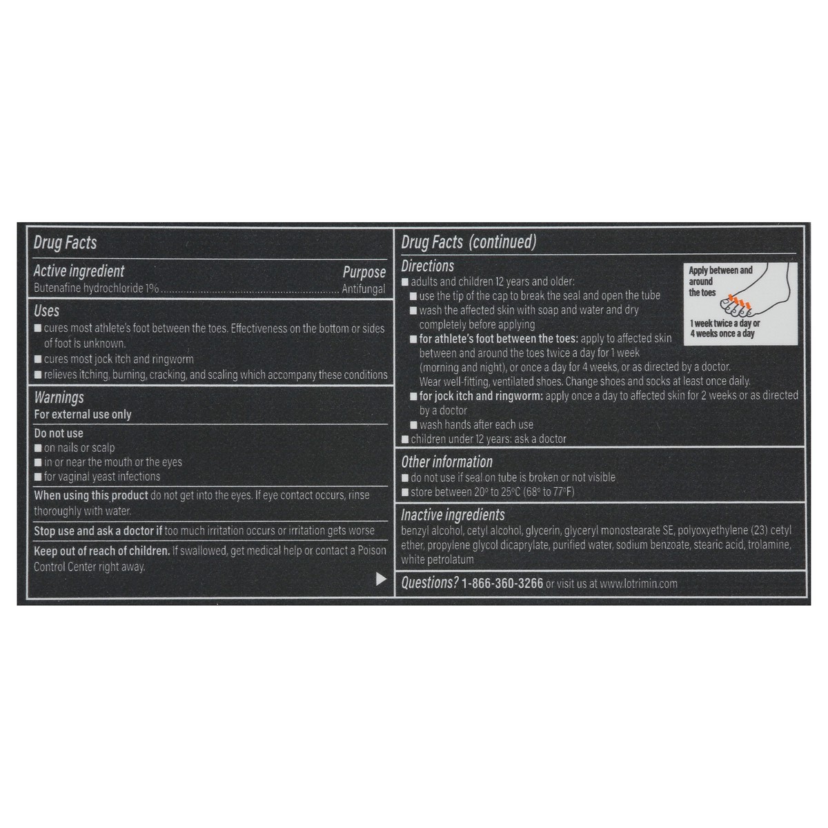 slide 6 of 12, Lotrimin Ultra Prescription Strength Antifungal Cream 1 1.1 oz, 1.1 oz