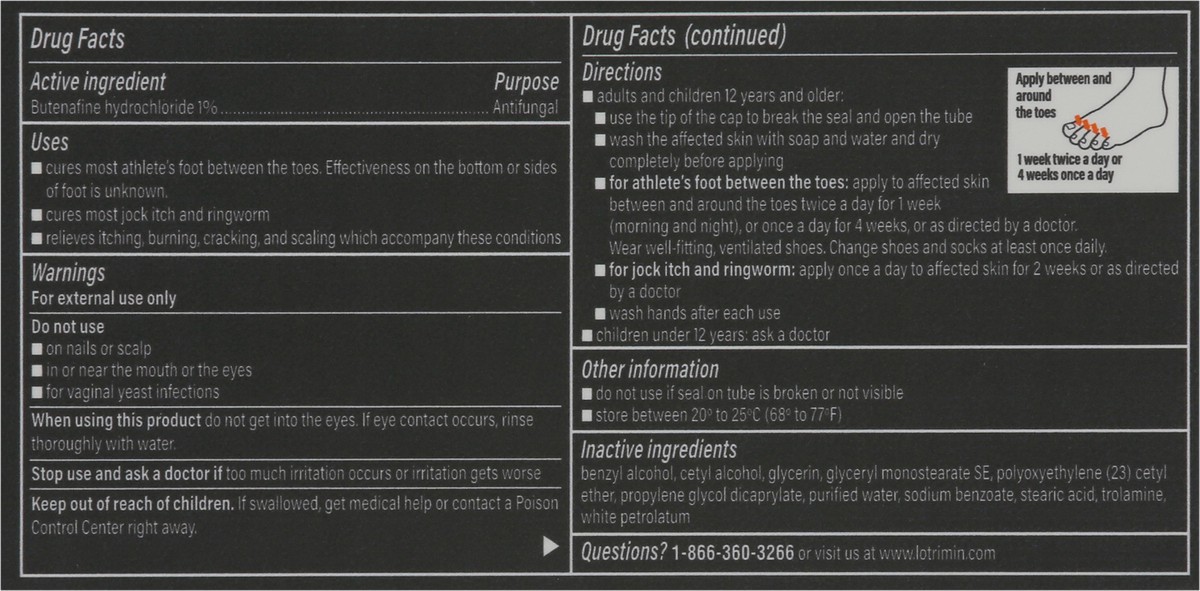 slide 10 of 12, Lotrimin Ultra Prescription Strength Antifungal Cream 1 1.1 oz, 1.1 oz