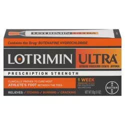 Lotrimin Ultra Prescription Strength Antifungal Cream 1 1.1 oz