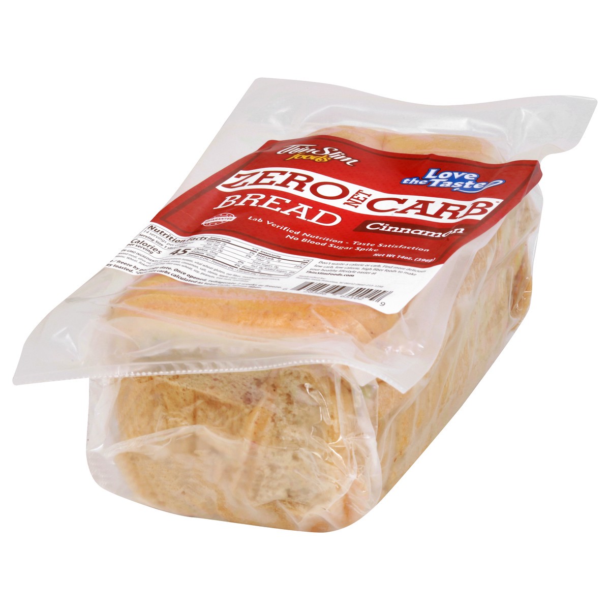 slide 10 of 13, ThinSlim Foods Bread, Cinnamon, 14 oz