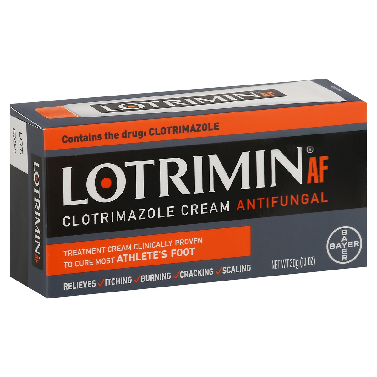 slide 7 of 14, Lotrimin AF Clotrimazole Cream Antifungal 1 ea, 1 ct