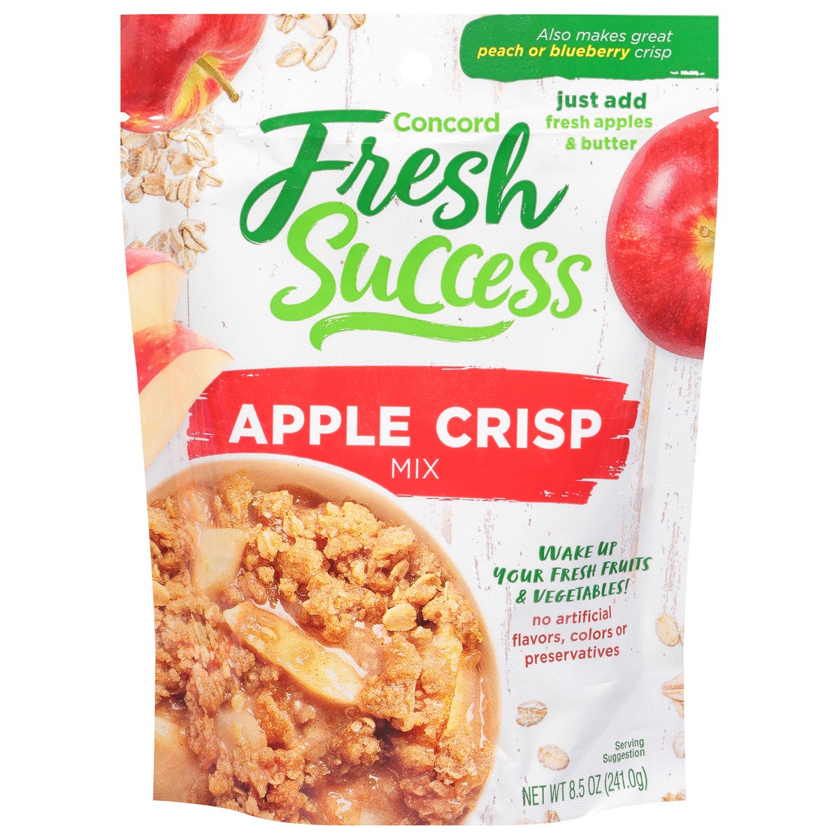 slide 1 of 9, Concord Fresh Success Apple Crisp Mix 8.5 oz, 8.5 oz