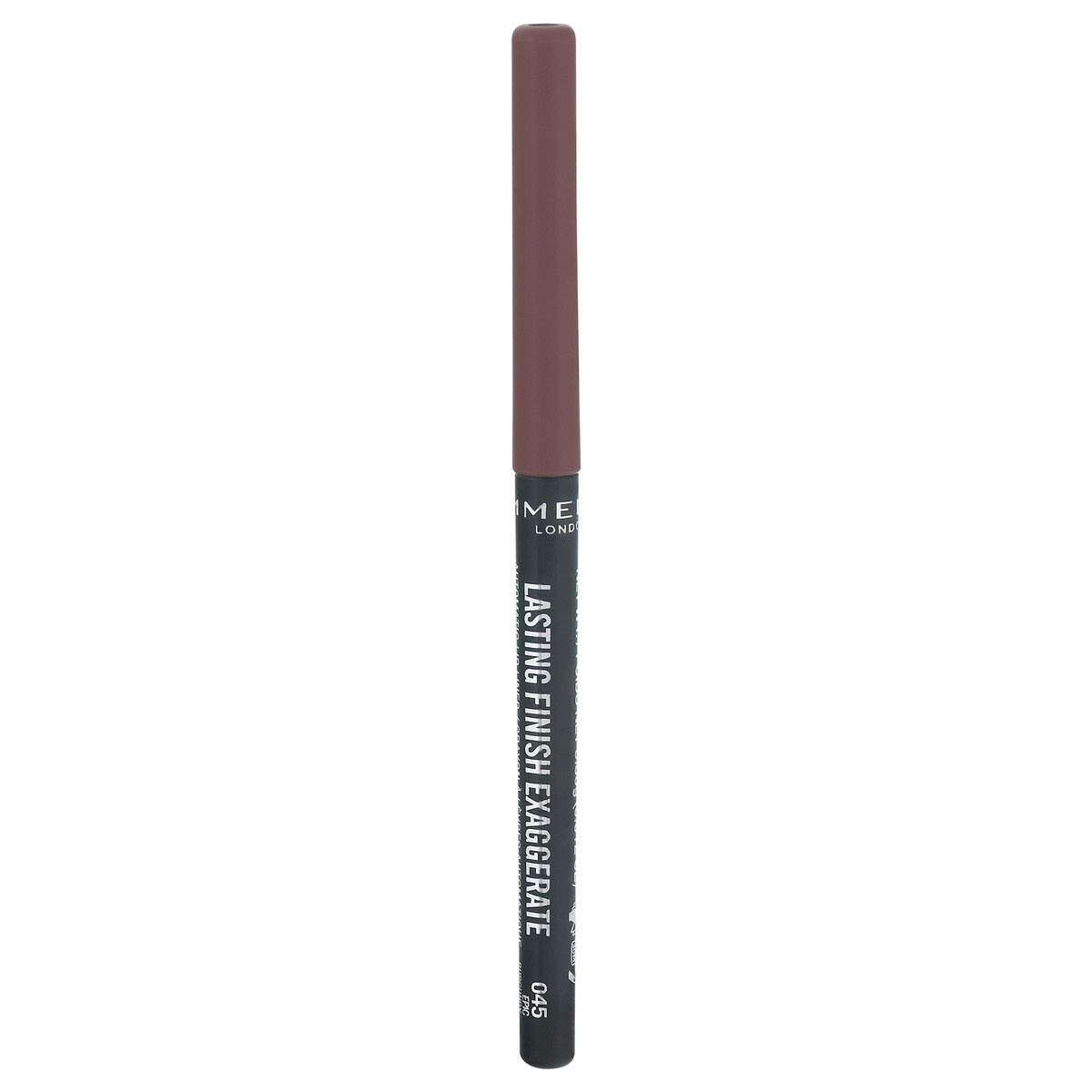 slide 4 of 12, Rimmel London Epic Burgundy 045 Lasting Finish Exaggerate Automatic Lip Liner 0.012 oz, 0.25 g