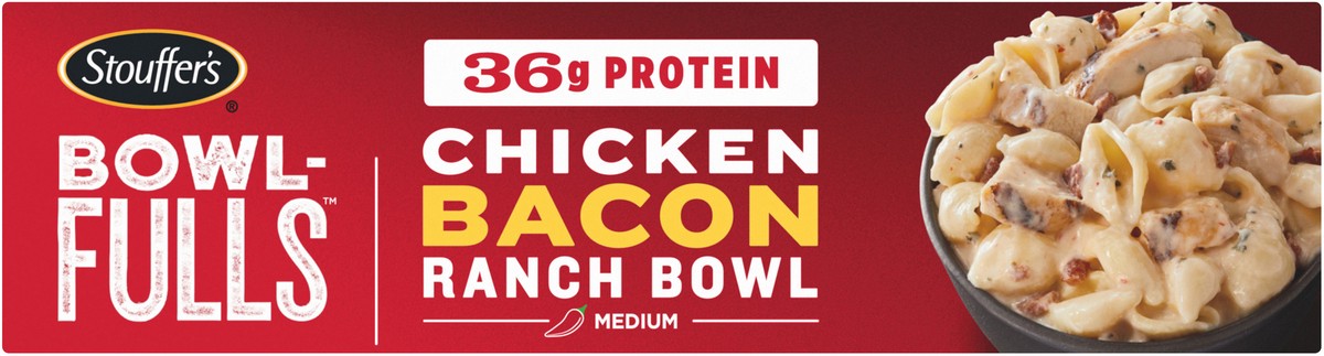 slide 5 of 9, Stouffer's Bowl-Fulls Chicken Bacon Ranch Frozen Meal, 14 oz