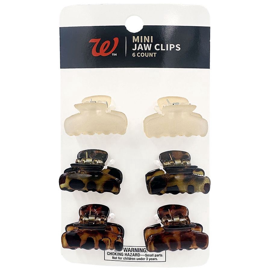 slide 1 of 2, Walgreens Mini Clips, 6 ct