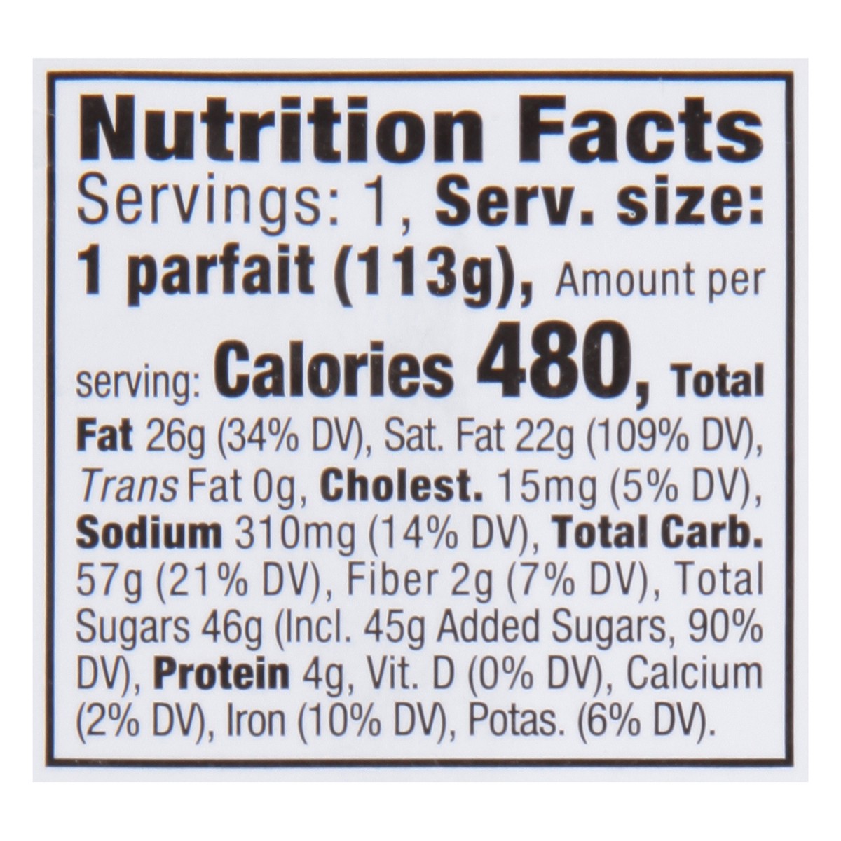 slide 6 of 13, Our Specialty Treat Shop Chocolate Parfait 4 oz, 4 oz