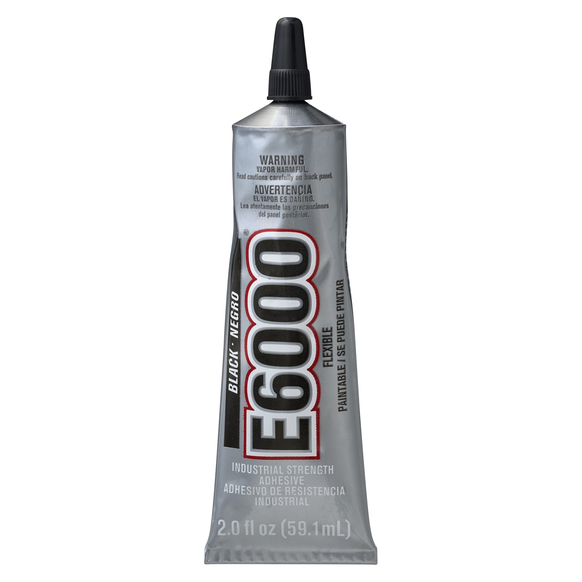 slide 3 of 3, E6000 Black Permanent Adhesive, 2 fl oz
