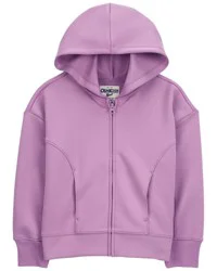Oshkosh Kid Active Zip-Up Hooded Jacket - Purple Purple 12