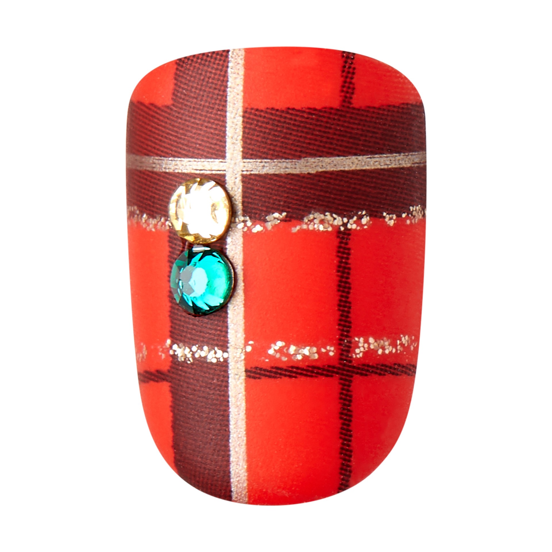 slide 5 of 5, imPRESS Press-On Manicure Holiday Limited Edition Fake Nails, ‘Love Me More'', 30 Count, 1 ct