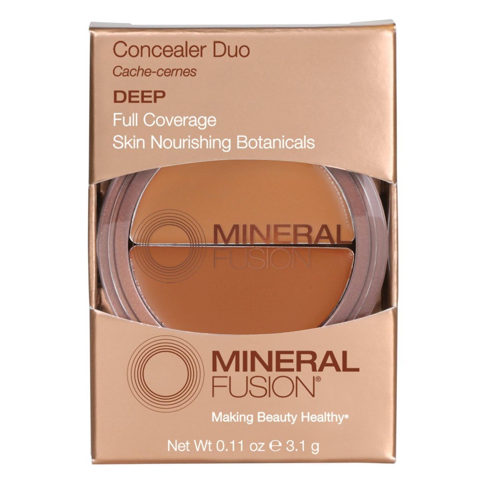 slide 2 of 5, Mineral Fusion Concealer Pressed Powder Duo - Deep - 0.11oz, 0.11 oz