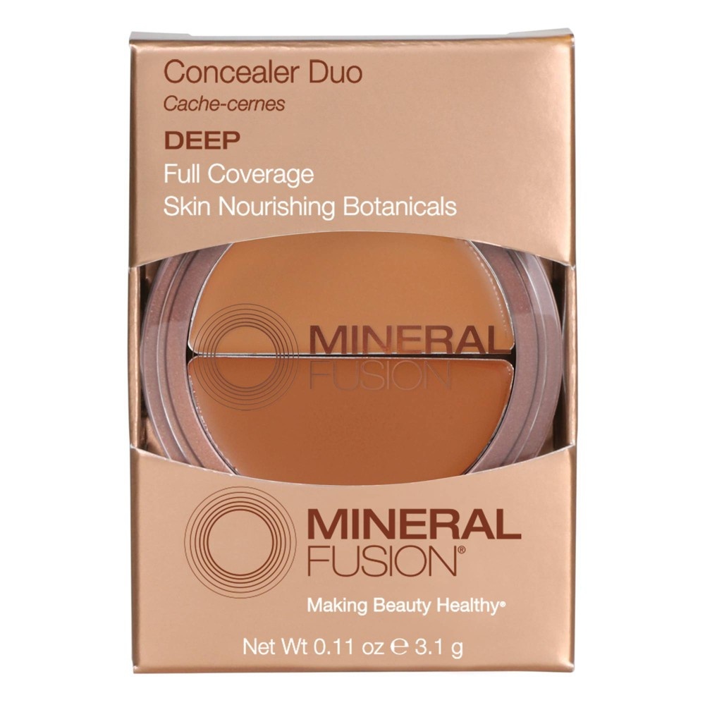 slide 2 of 5, Mineral Fusion Concealer Duo - Deep, 0.11 oz