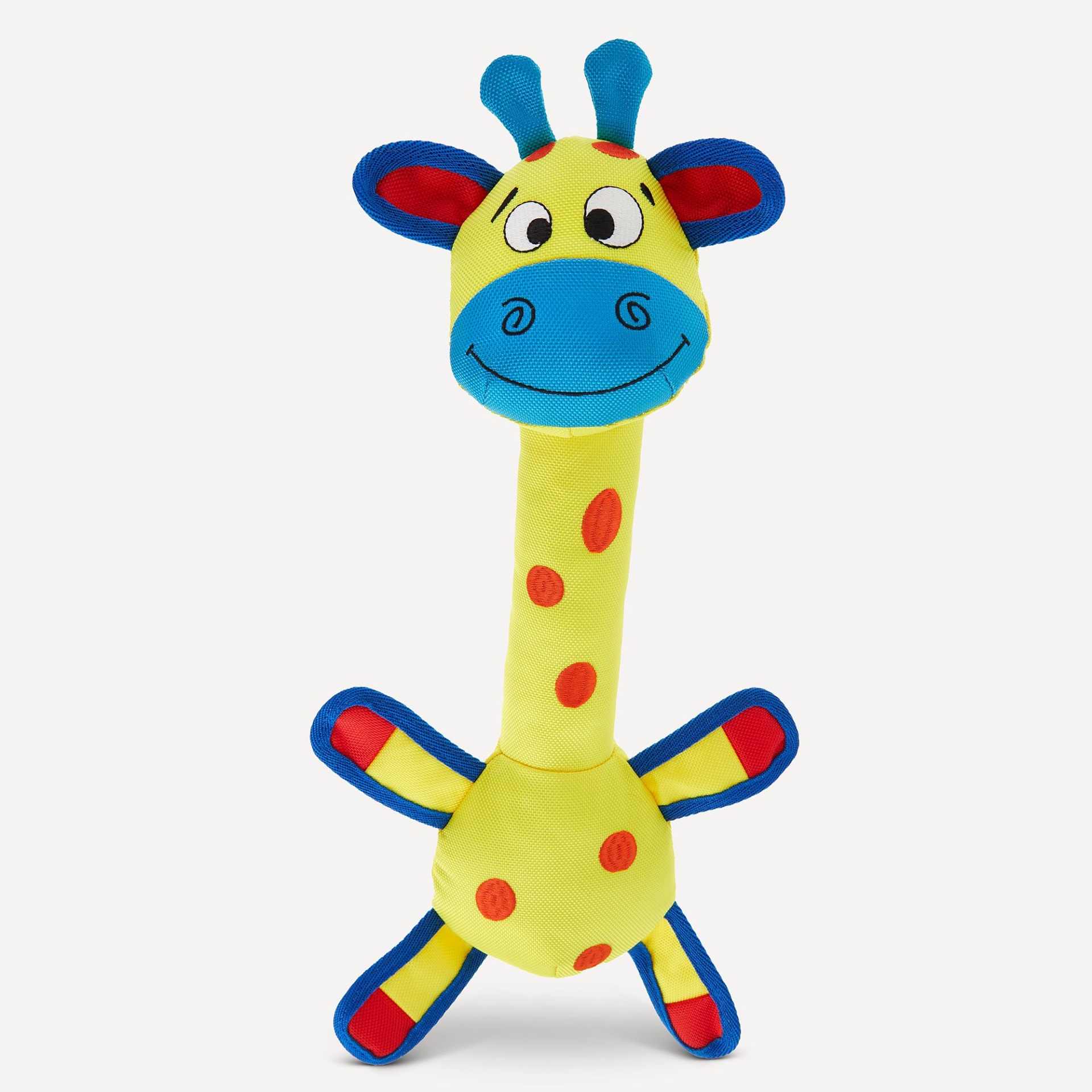 slide 1 of 1, Joyhound Top Paw TUFF Nylon Giraffe Dog Toy - Tough Plush, 1 ct