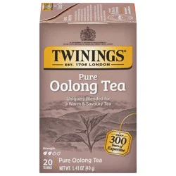 Twinings Pure Oolong Tea Bag- 20 ct; 1.41 oz