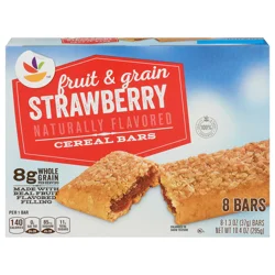 Giant Fruit & Grain Strawberry Cereal Bars - 8 ct