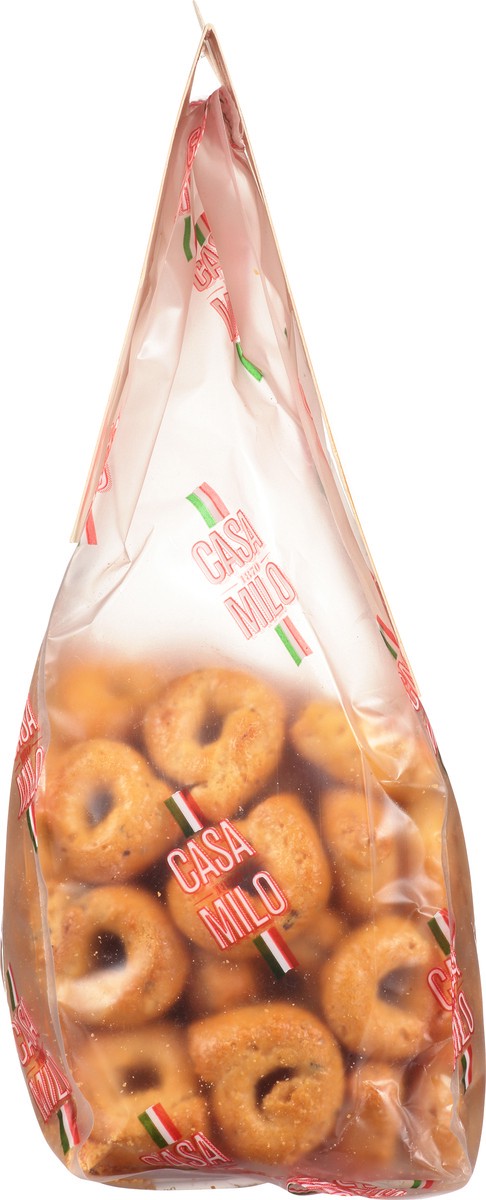 slide 6 of 12, Casa Milo Taralli, Mediterranean, Oven Baked with Tomato, Onion, & Oregano, 8.8 oz