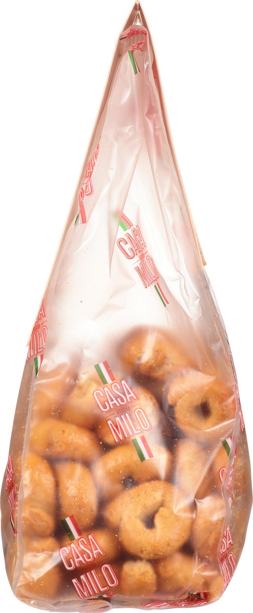 slide 12 of 12, Casa Milo Taralli, Mediterranean, Oven Baked with Tomato, Onion, & Oregano, 8.8 oz