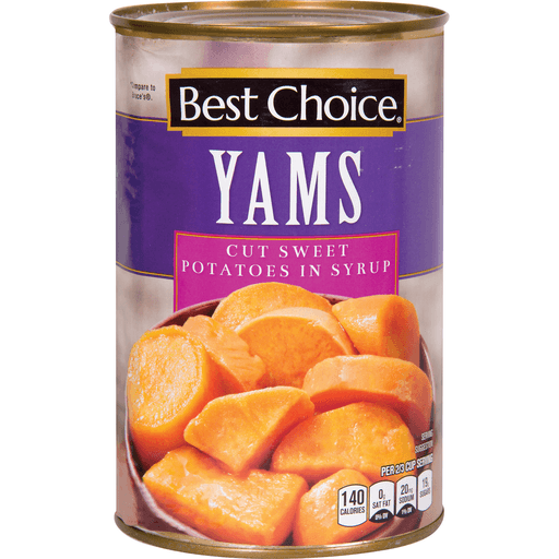 slide 1 of 1, Best Choice Cut Sweet Potatoes In Syrup, 40 oz