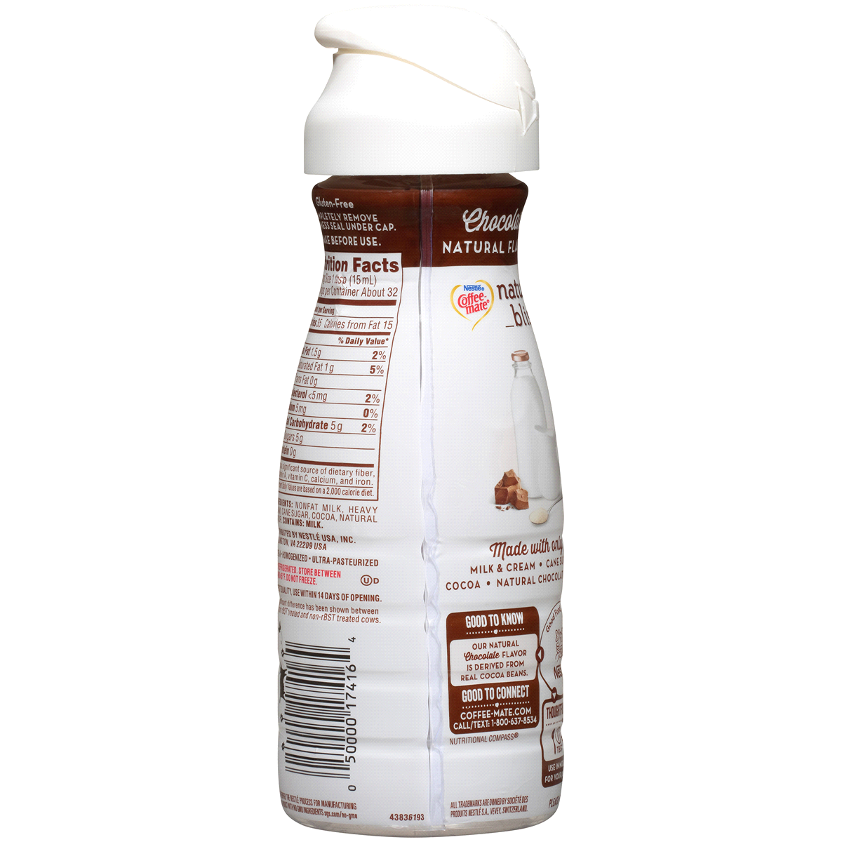 CoffeeMate Natural Bliss Chocolate Creamer 16 fl oz Shipt