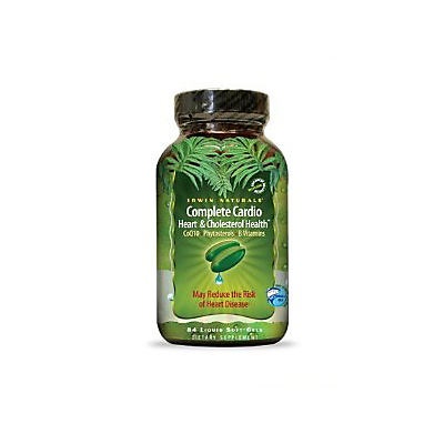 slide 1 of 1, Irwin Naturals Complete Cardio Heart & Cholesterol Health Soft-Gels, 84 ct