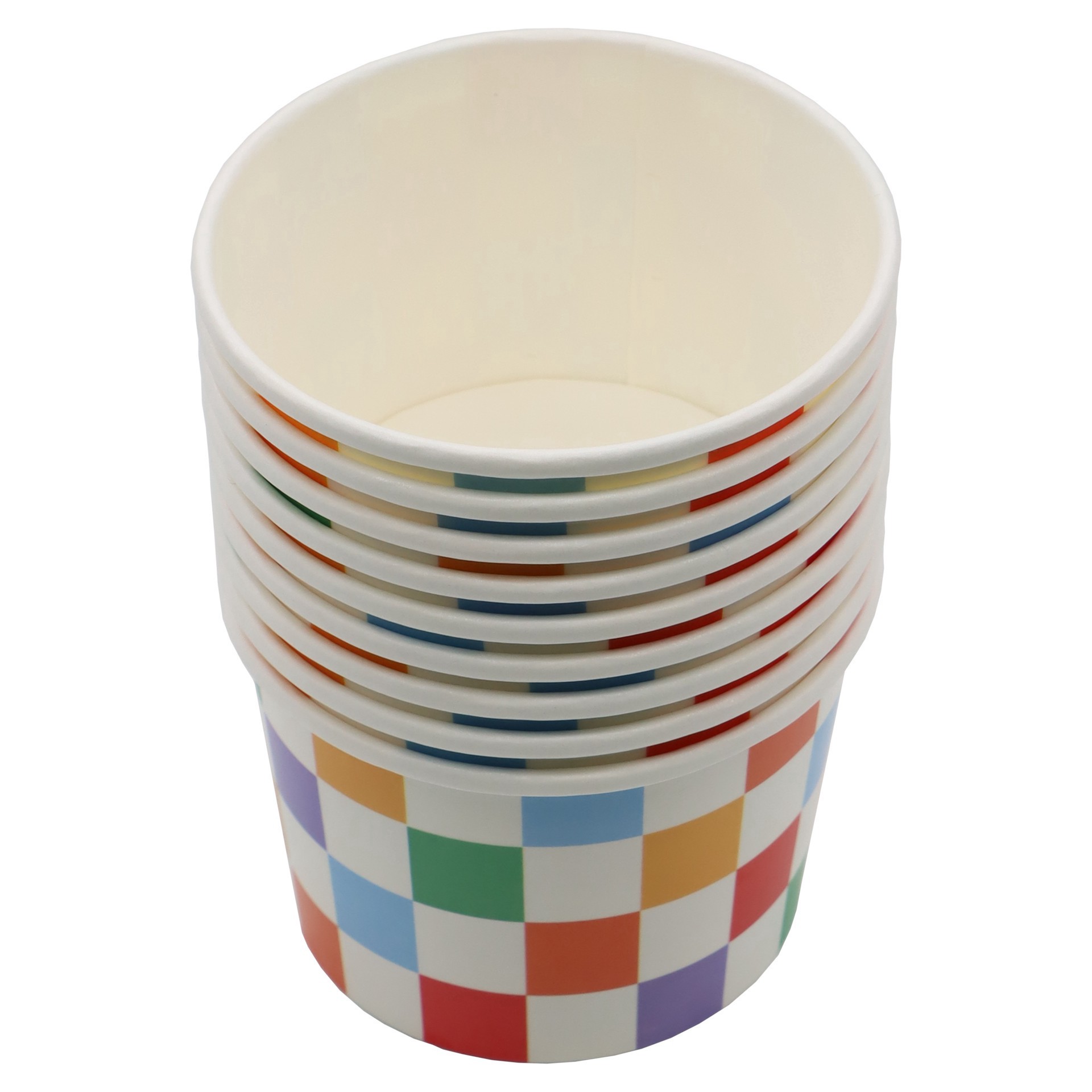 slide 2 of 2, 8oz. Checker Snack Cups, 10ct. By Celebrate It, 10 ct
