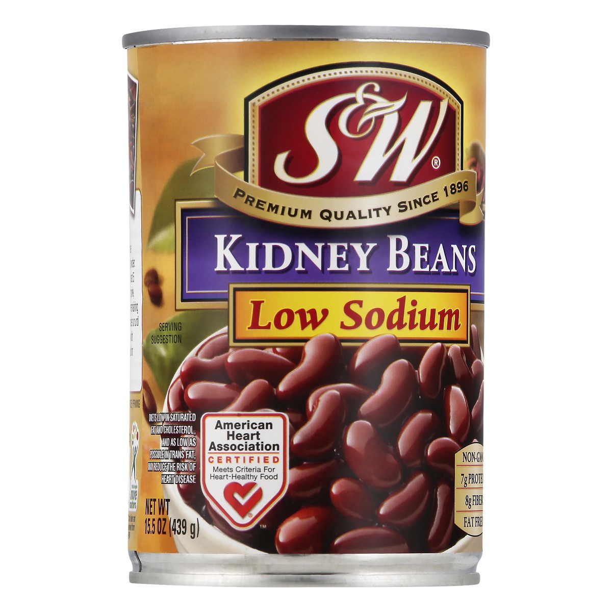 slide 7 of 11, S&W 50% Less Sodium Red Kidney Beans,