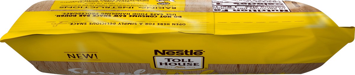 slide 2 of 6, Nestlé Toll House Simply Delicious Chocolate Chip With Toasted Oats Bar Dough, 14 oz