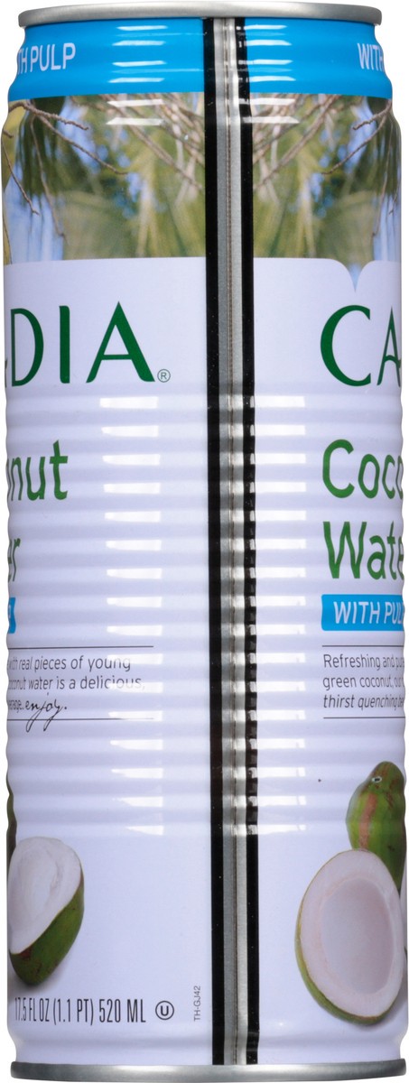 slide 7 of 13, Cadia Coconut Water With Pulp - 17.5 oz, 17.5 oz