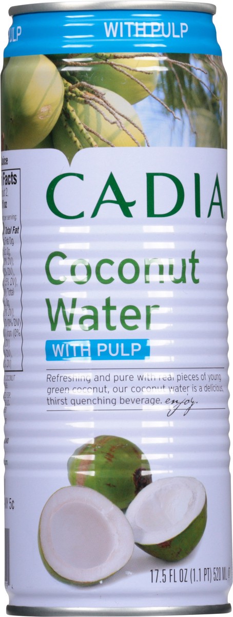 slide 13 of 13, Cadia Coconut Water With Pulp - 17.5 oz, 17.5 oz