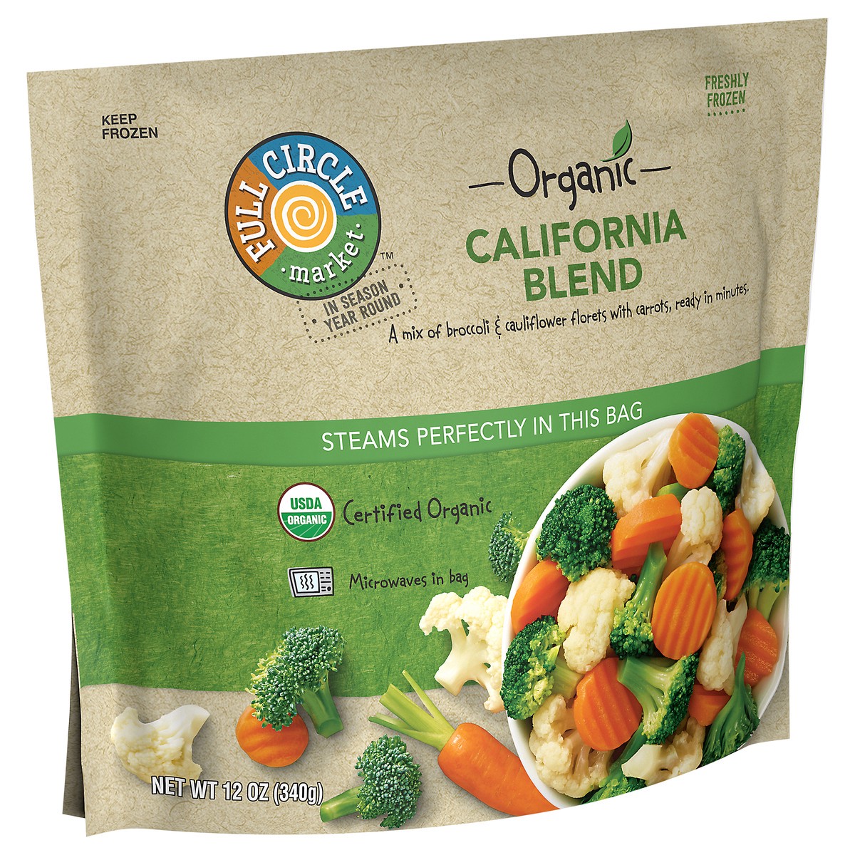 slide 2 of 4, Full Circle Market Organic California Blend 12 oz, 12 oz