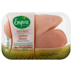 Empire Kosher Natural Bonless & Skinless Chicken Breast - 2 ct