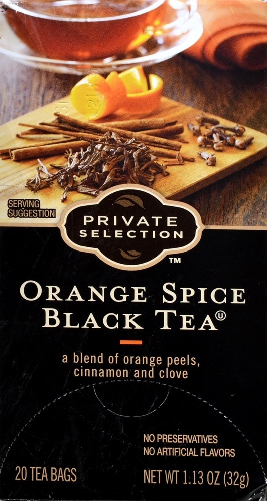 slide 1 of 1, Private Selection Orange Spice Black Tea - 20 ct, 20 ct