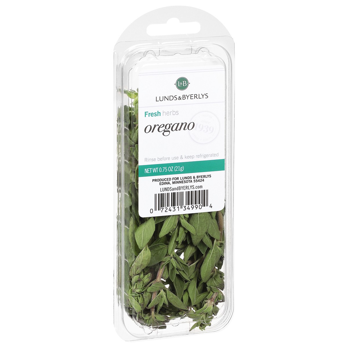 slide 6 of 9, L&B Lunds & Byerlys Fresh Herbs Oregano 0.75 oz, 0.75 oz