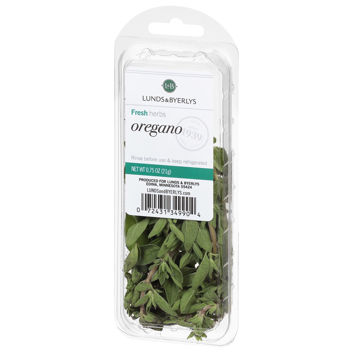 slide 8 of 9, L&B Lunds & Byerlys Fresh Herbs Oregano 0.75 oz, 0.75 oz