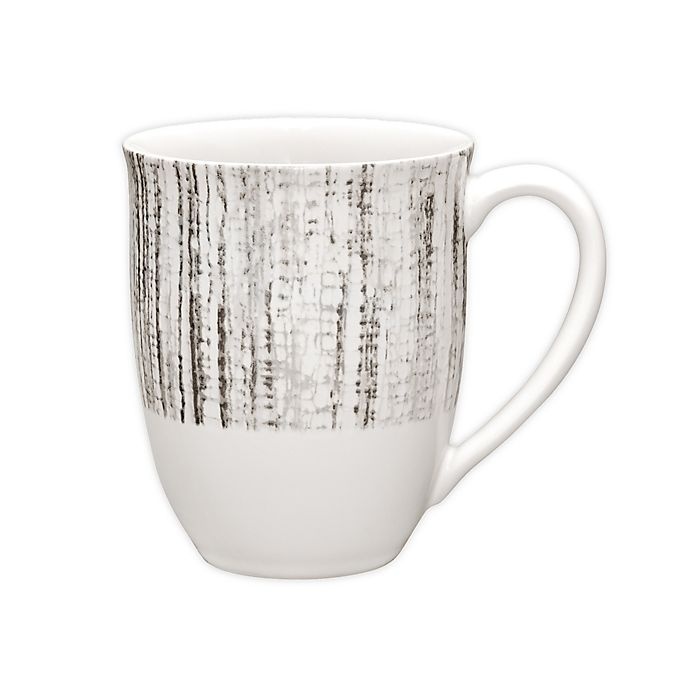 slide 1 of 5, Noritake Colorwave Weave Mug - Slate, 18 oz